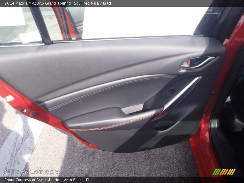 Soul Red Mica / Black 2014 Mazda MAZDA6 Grand Touring