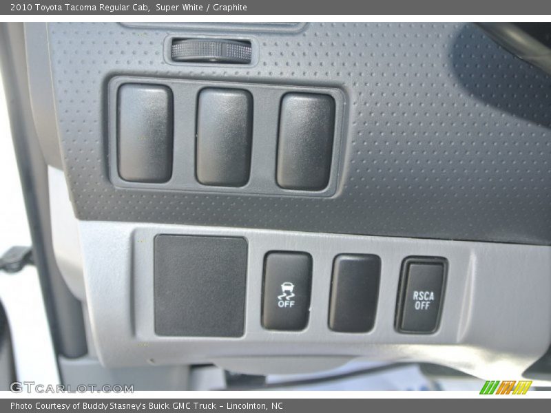Super White / Graphite 2010 Toyota Tacoma Regular Cab