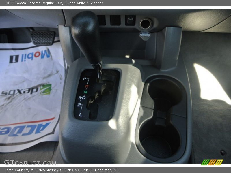 Super White / Graphite 2010 Toyota Tacoma Regular Cab