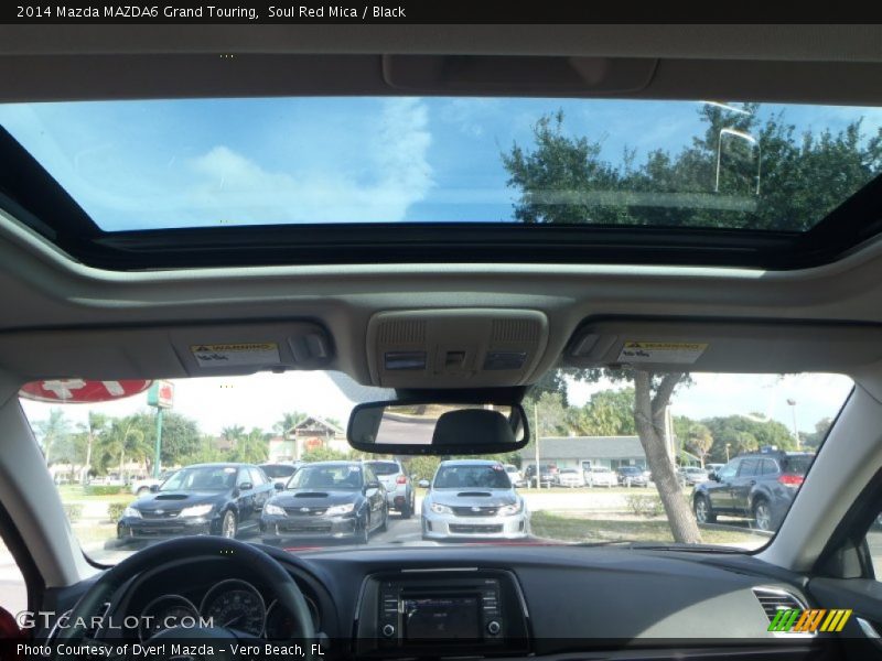 Soul Red Mica / Black 2014 Mazda MAZDA6 Grand Touring
