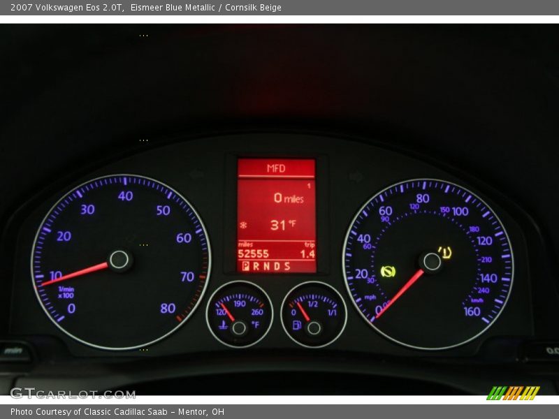  2007 Eos 2.0T 2.0T Gauges