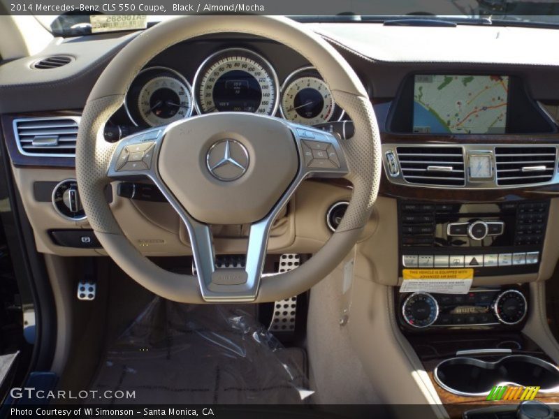 Black / Almond/Mocha 2014 Mercedes-Benz CLS 550 Coupe