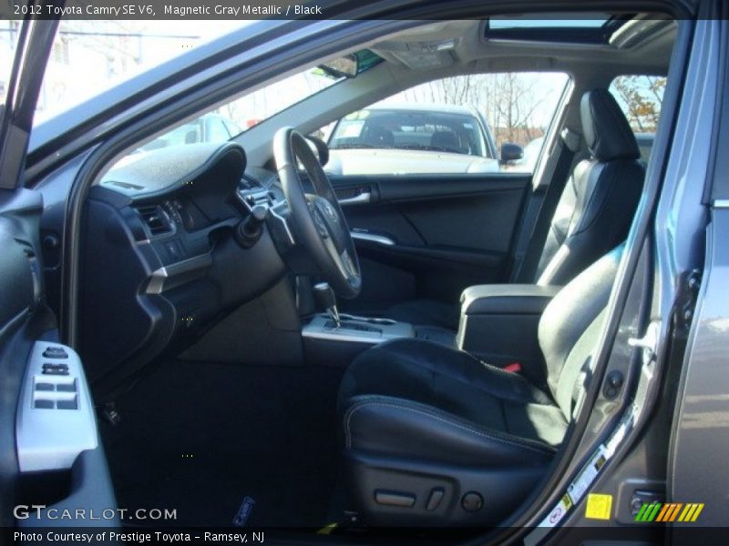 Magnetic Gray Metallic / Black 2012 Toyota Camry SE V6