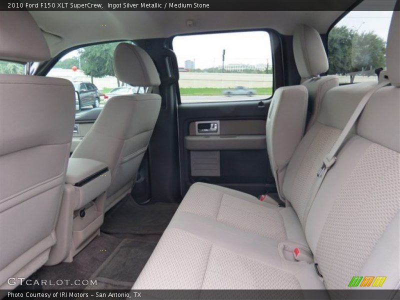 Ingot Silver Metallic / Medium Stone 2010 Ford F150 XLT SuperCrew