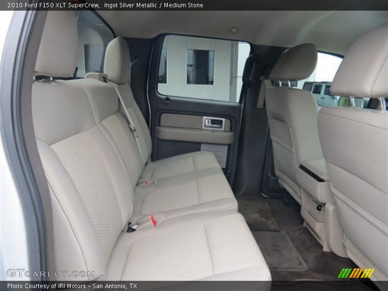 Ingot Silver Metallic / Medium Stone 2010 Ford F150 XLT SuperCrew