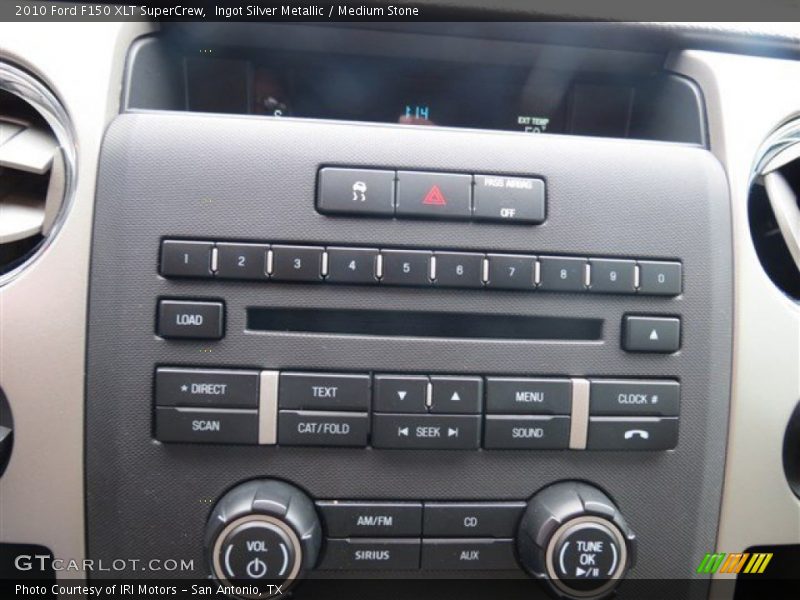 Ingot Silver Metallic / Medium Stone 2010 Ford F150 XLT SuperCrew