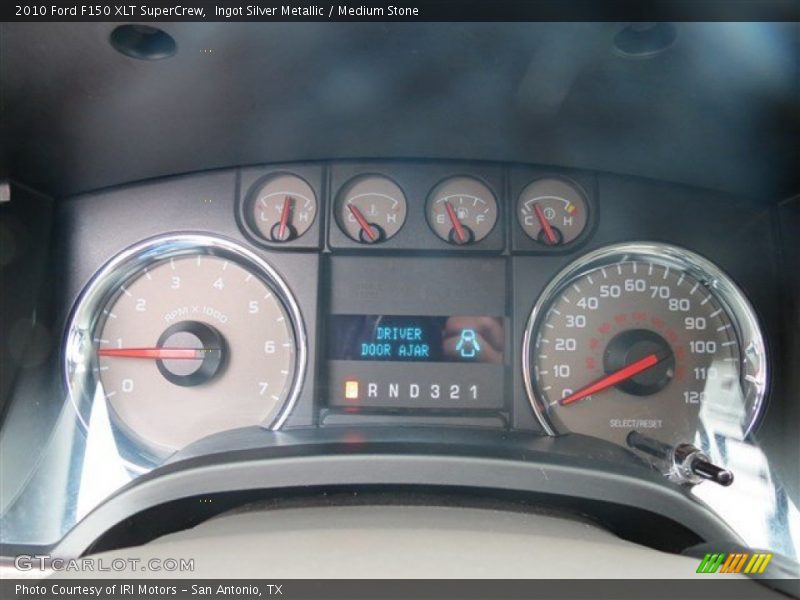 Ingot Silver Metallic / Medium Stone 2010 Ford F150 XLT SuperCrew