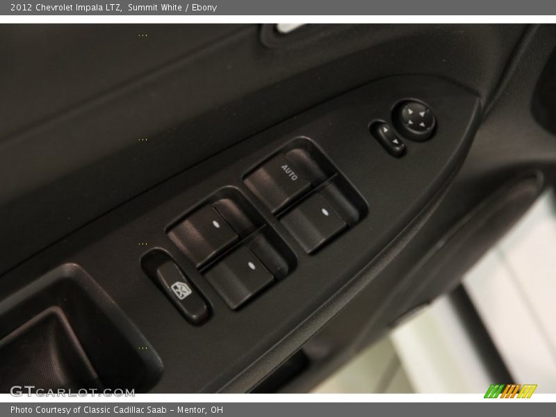 Summit White / Ebony 2012 Chevrolet Impala LTZ