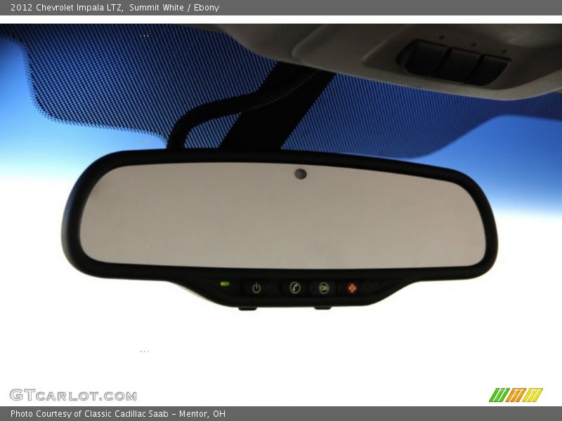 Summit White / Ebony 2012 Chevrolet Impala LTZ
