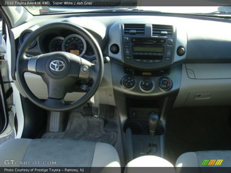 Super White / Ash Gray 2010 Toyota RAV4 I4 4WD