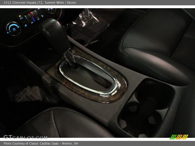 Summit White / Ebony 2012 Chevrolet Impala LTZ