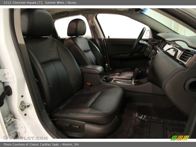 Summit White / Ebony 2012 Chevrolet Impala LTZ