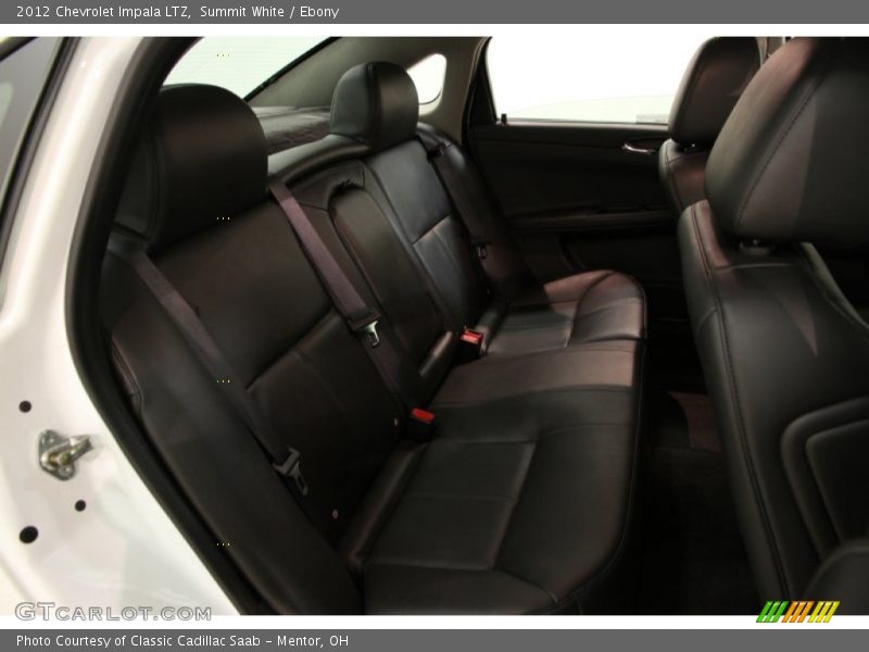 Summit White / Ebony 2012 Chevrolet Impala LTZ