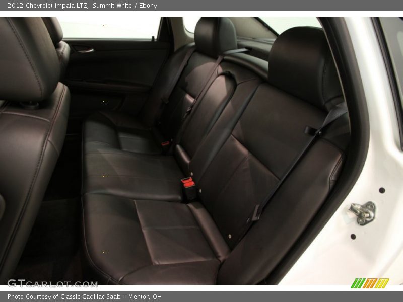 Summit White / Ebony 2012 Chevrolet Impala LTZ