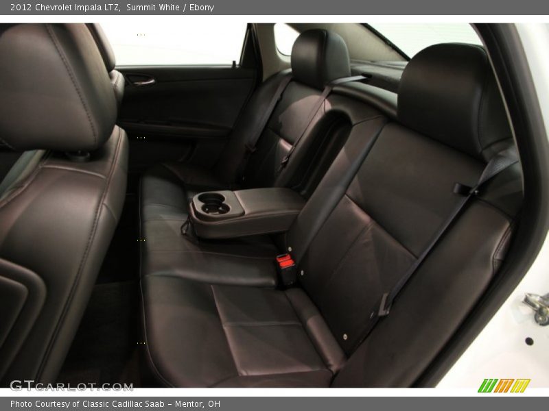 Summit White / Ebony 2012 Chevrolet Impala LTZ