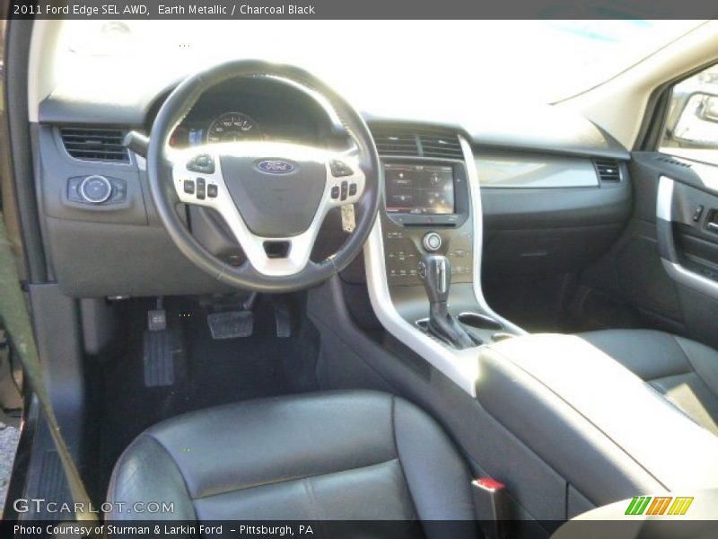 Earth Metallic / Charcoal Black 2011 Ford Edge SEL AWD