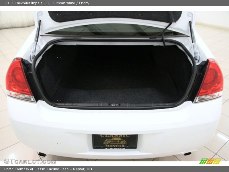 Summit White / Ebony 2012 Chevrolet Impala LTZ