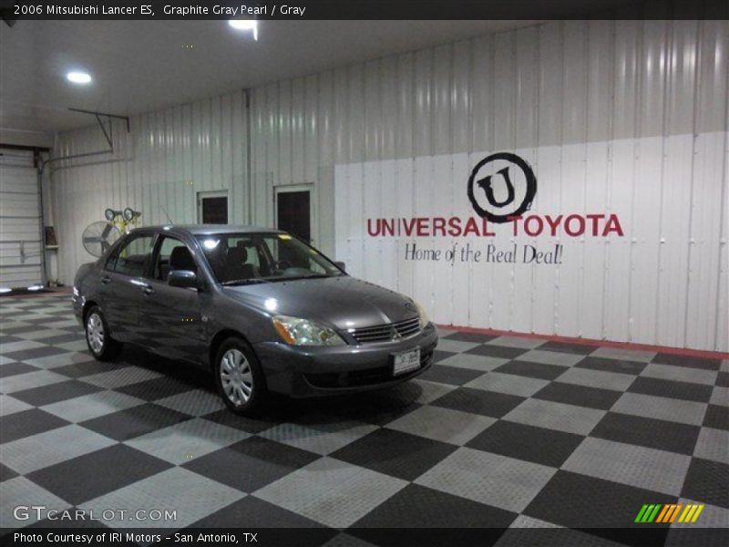 Graphite Gray Pearl / Gray 2006 Mitsubishi Lancer ES
