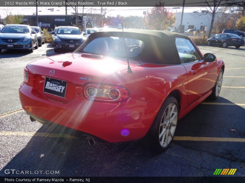 True Red / Black 2012 Mazda MX-5 Miata Grand Touring Roadster