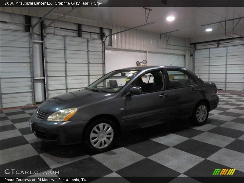 Graphite Gray Pearl / Gray 2006 Mitsubishi Lancer ES