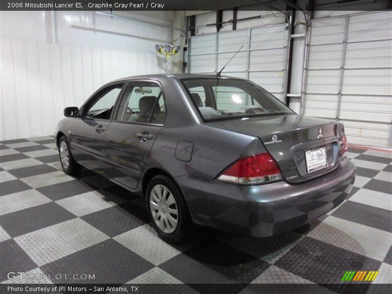 Graphite Gray Pearl / Gray 2006 Mitsubishi Lancer ES