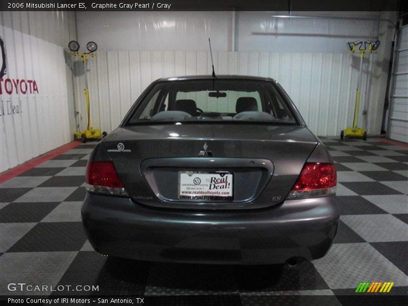 Graphite Gray Pearl / Gray 2006 Mitsubishi Lancer ES