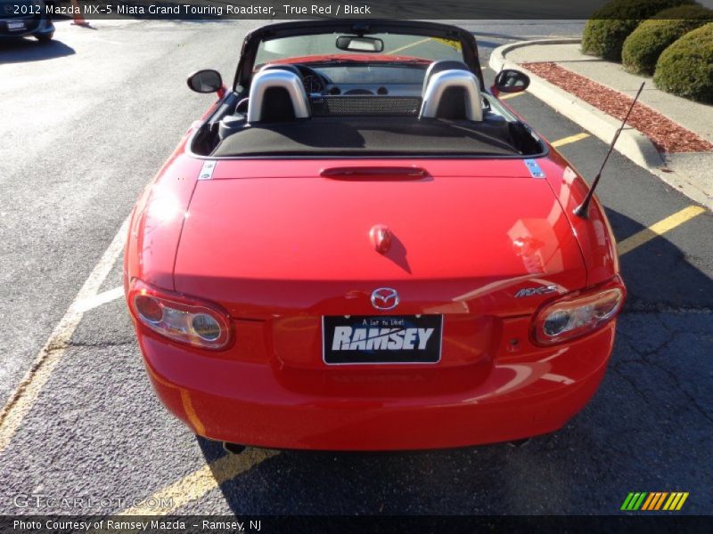 True Red / Black 2012 Mazda MX-5 Miata Grand Touring Roadster