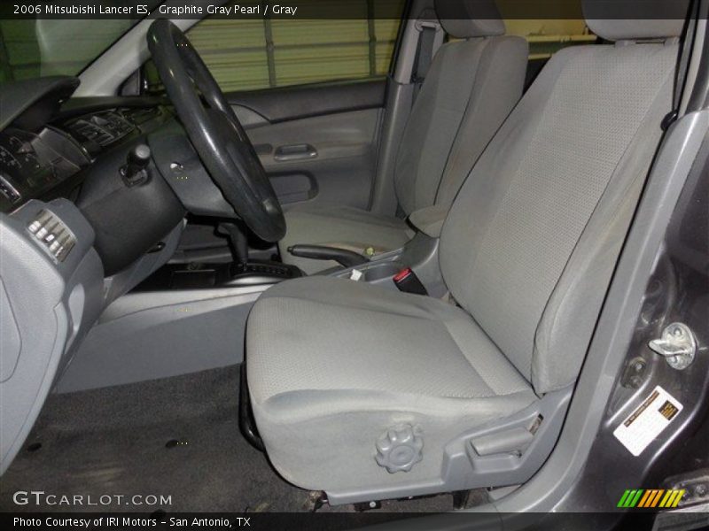 Graphite Gray Pearl / Gray 2006 Mitsubishi Lancer ES