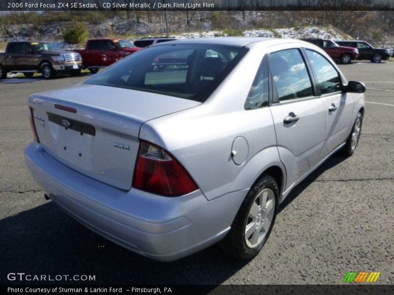 CD Silver Metallic / Dark Flint/Light Flint 2006 Ford Focus ZX4 SE Sedan