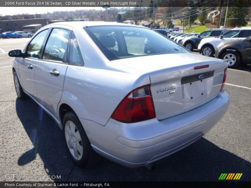 CD Silver Metallic / Dark Flint/Light Flint 2006 Ford Focus ZX4 SE Sedan