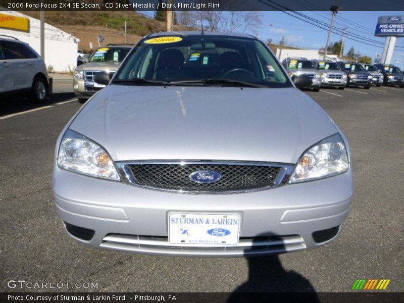 CD Silver Metallic / Dark Flint/Light Flint 2006 Ford Focus ZX4 SE Sedan