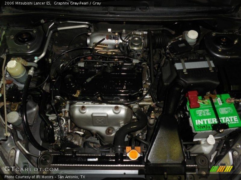 Graphite Gray Pearl / Gray 2006 Mitsubishi Lancer ES