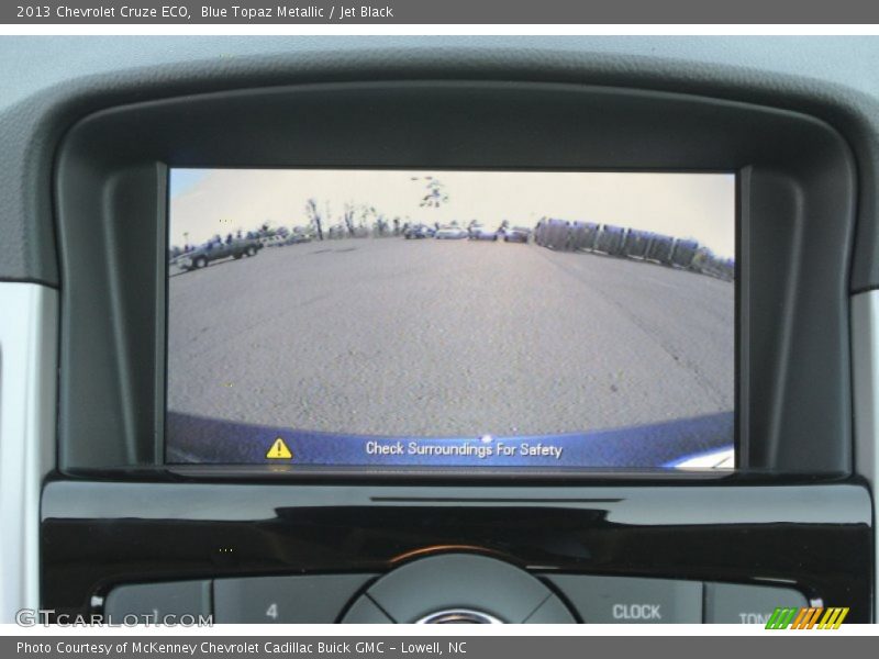 Blue Topaz Metallic / Jet Black 2013 Chevrolet Cruze ECO