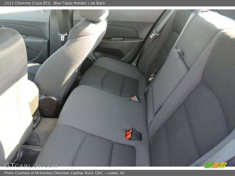 Blue Topaz Metallic / Jet Black 2013 Chevrolet Cruze ECO