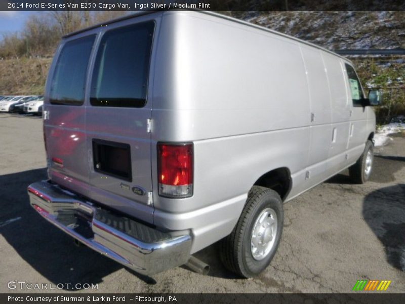 Ingot Silver / Medium Flint 2014 Ford E-Series Van E250 Cargo Van