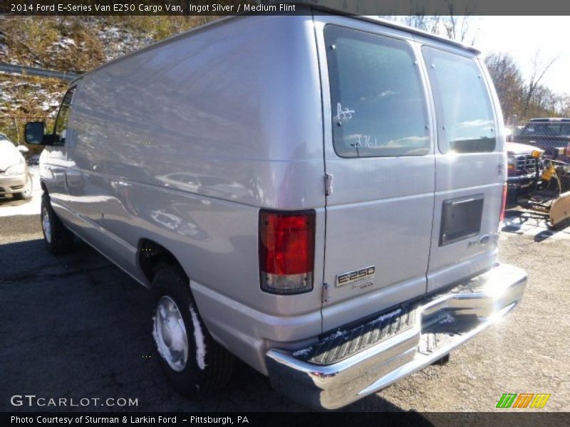 Ingot Silver / Medium Flint 2014 Ford E-Series Van E250 Cargo Van