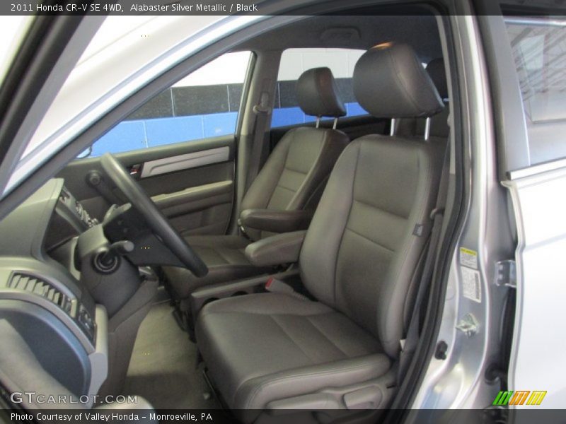 Alabaster Silver Metallic / Black 2011 Honda CR-V SE 4WD
