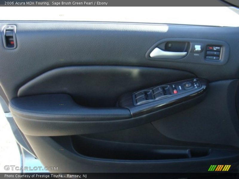 Sage Brush Green Pearl / Ebony 2006 Acura MDX Touring