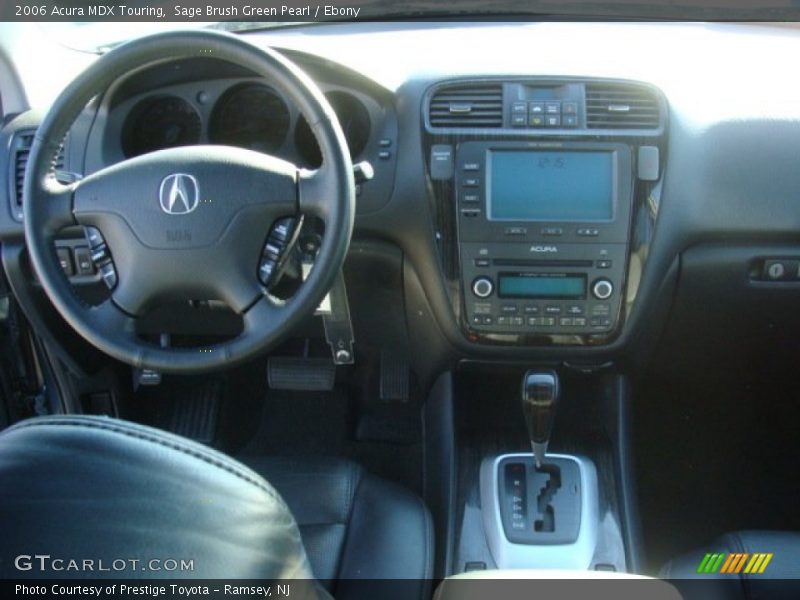 Sage Brush Green Pearl / Ebony 2006 Acura MDX Touring
