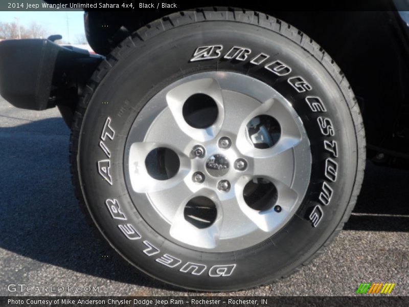Black / Black 2014 Jeep Wrangler Unlimited Sahara 4x4