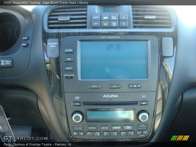 Sage Brush Green Pearl / Ebony 2006 Acura MDX Touring