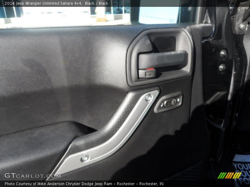 Black / Black 2014 Jeep Wrangler Unlimited Sahara 4x4