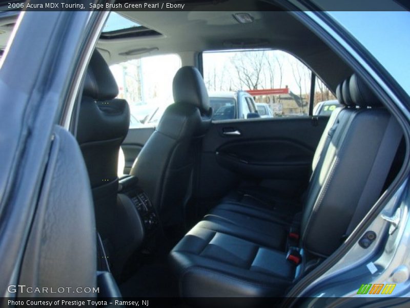 Sage Brush Green Pearl / Ebony 2006 Acura MDX Touring