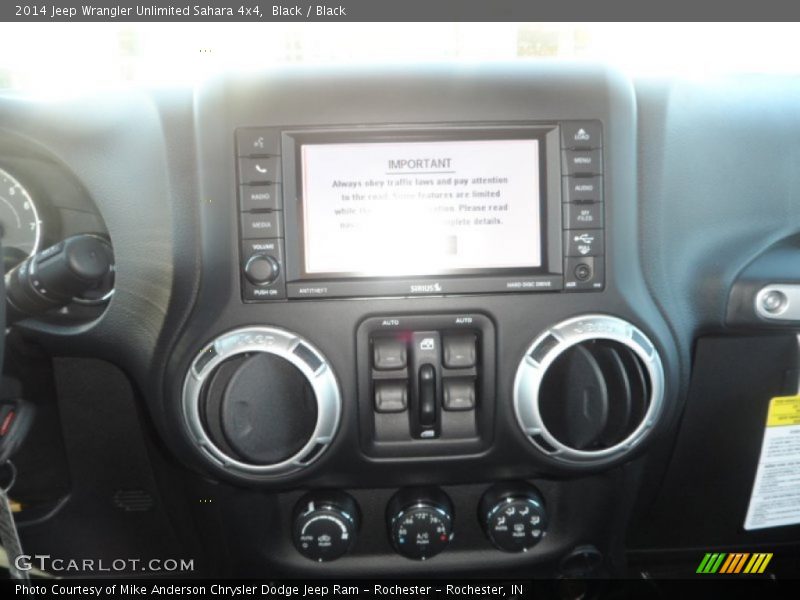 Black / Black 2014 Jeep Wrangler Unlimited Sahara 4x4