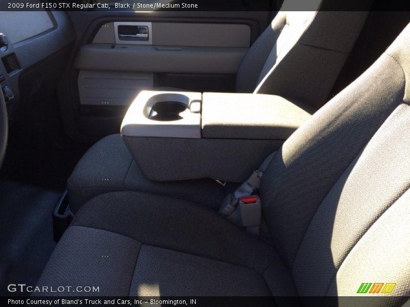 Black / Stone/Medium Stone 2009 Ford F150 STX Regular Cab