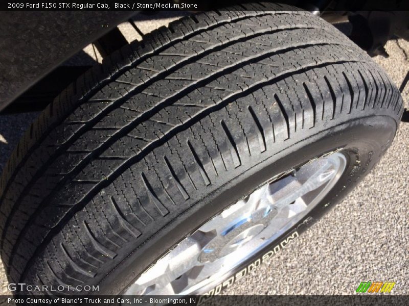 Black / Stone/Medium Stone 2009 Ford F150 STX Regular Cab