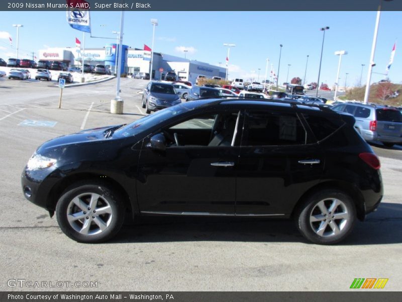 Super Black / Black 2009 Nissan Murano S AWD