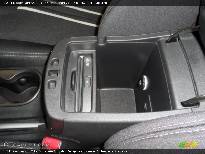 Blue Streak Pearl Coat / Black/Light Tungsten 2014 Dodge Dart SXT