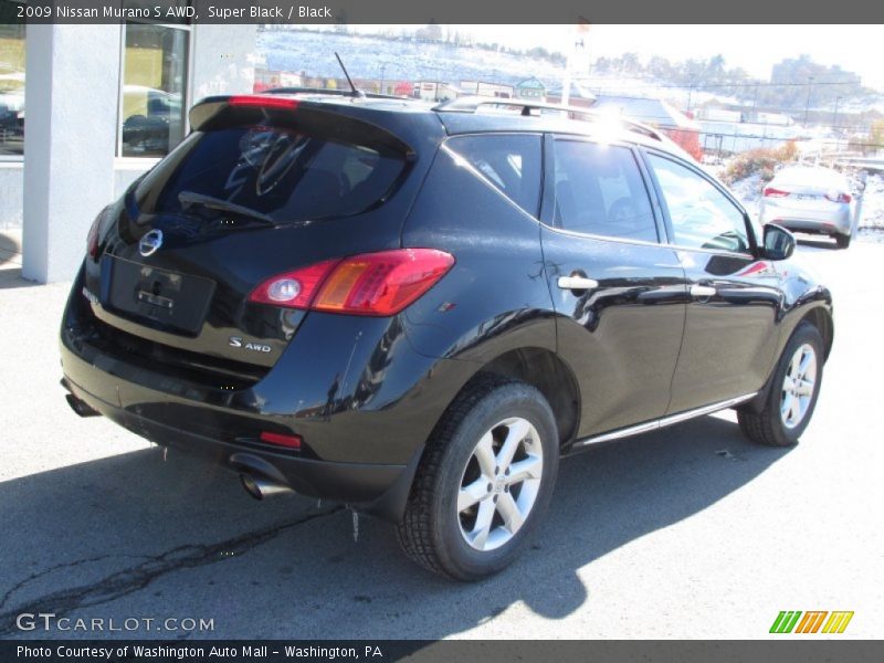 Super Black / Black 2009 Nissan Murano S AWD
