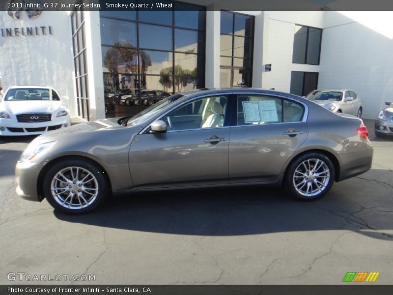 Smokey Quartz / Wheat 2011 Infiniti G 37 Journey Sedan